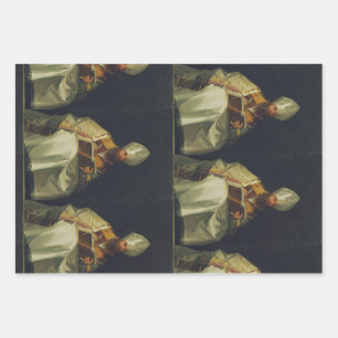 Feuille De Papier Cadeau Saint Ambroise par Francisco de Goya