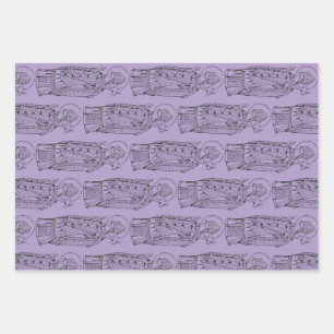 Feuille De Papier Cadeau Saint Deiniol Abbé et évêque