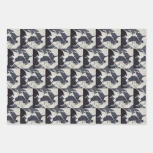 Feuille De Papier Cadeau Saint George assassiner le dragon