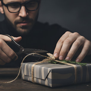 Feuille De Papier Cadeau Sans inquiétude
