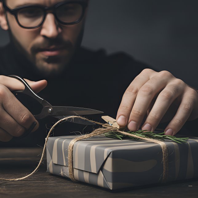 Feuille De Papier Cadeau Sans inquiétude (Créateur téléchargé)