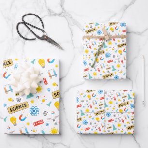 Feuille De Papier Cadeau Sciences de la physique