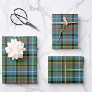 Feuille De Papier Cadeau Scotland Paisley District Tartan