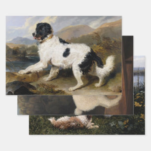 Feuille De Papier Cadeau Sélection d'Amoureux de les chiens (chiens et cani