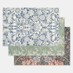 Feuille De Papier Cadeau Sélection rustique vintage de William Morris