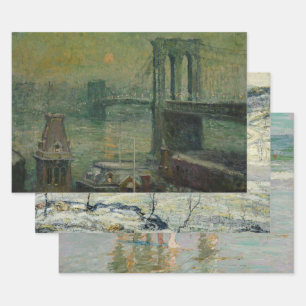 Feuille De Papier Cadeau Sélection vintage New York (Classic NYC)