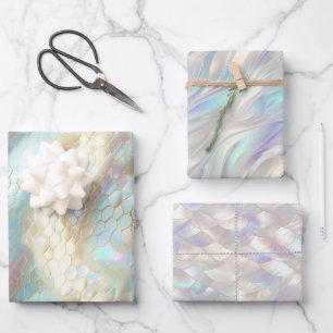 Feuille De Papier Cadeau Serpent à perle