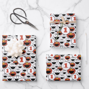 Feuille De Papier Cadeau Sesame Street Elmo