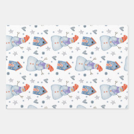 Feuille De Papier Cadeau Set de hojas de papel de regalo