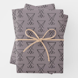 Feuille De Papier Cadeau Sigil de Lucifer