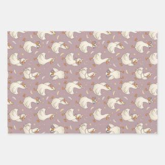 Feuille De Papier Cadeau Silly Goose Party – Quirky Birthday Design
