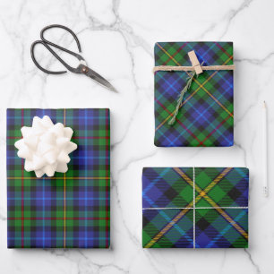 Feuille De Papier Cadeau Smith Clan Family Tartan Plaid Motif