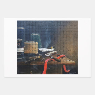 Feuille De Papier Cadeau Soirea par Max Zaxster