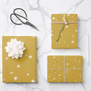 Feuille De Papier Cadeau Starlight Boho Gold