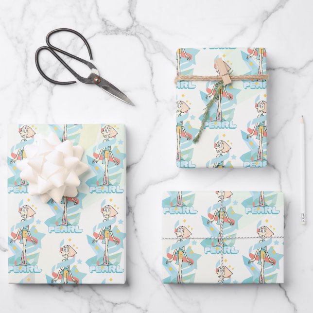 Feuille De Papier Cadeau Steven Universe | Graphique de caractères perles (Recto)