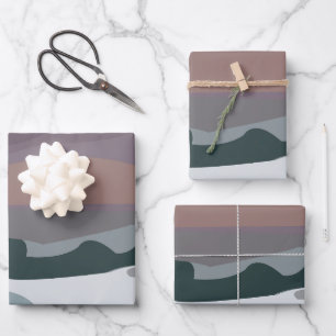Feuille De Papier Cadeau Storm Sky Cloud Sea Waves