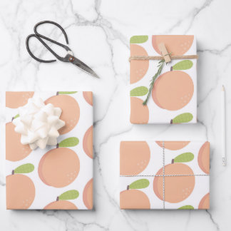 Feuille De Papier Cadeau Sweet as a Peach Blossom