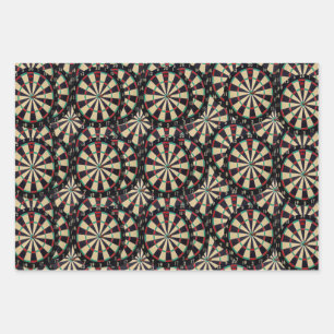 Feuille De Papier Cadeau Tableaux De Ténèbres À Bulles,