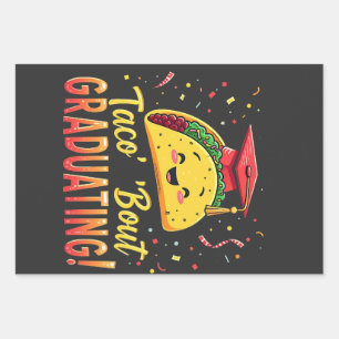 Feuille De Papier Cadeau Taco 'Bout Graduation Cinco De Mayo