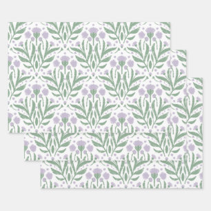 Feuille De Papier Cadeau Tapis de souris chardon