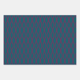 Feuille De Papier Cadeau Tatewaku traditional Japanese pattern modern