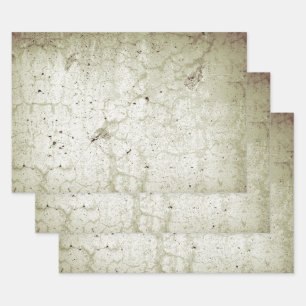 Feuille De Papier Cadeau Texture Beige Vintage Beige Monochrome Rustique Dé