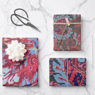 Feuille De Papier Cadeau Tissu de style ton bijou Photo