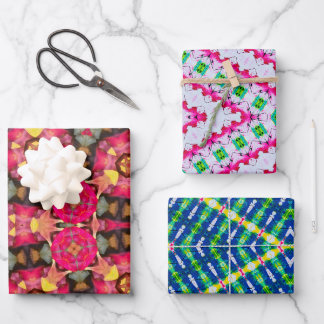 Feuille De Papier Cadeau Tous les papiers d'emballage Abstraits