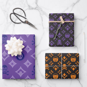 Feuille De Papier Cadeau Tout Louis ! Designer Halloween