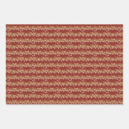 Feuille De Papier Cadeau Traditional Holiday themed