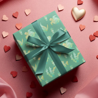 Feuille De Papier Cadeau Tranquillité de l'océan