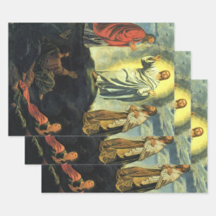 Feuille De Papier Cadeau Transfiguration par Giovanni Girolamo Savoldo