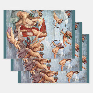Feuille De Papier Cadeau Triumphe de Galatée par Raphael Sanzio