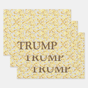 FEUILLE DE PAPIER CADEAU TRUMP