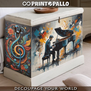Feuille De Papier Cadeau Un monde de musique pour sauver votre âme - Piano 