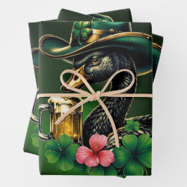 Feuille De Papier Cadeau Une touche irlandaise