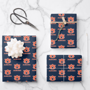 Feuille De Papier Cadeau Université d'Auburn   AU Auburn