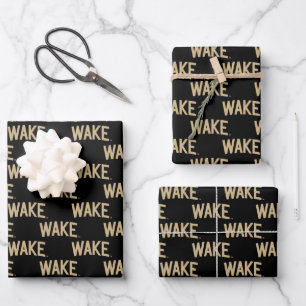 Feuille De Papier Cadeau Université Wake Forest Arche de réveil