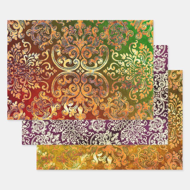 Feuille De Papier Cadeau Variations de Woodbury (Lot)