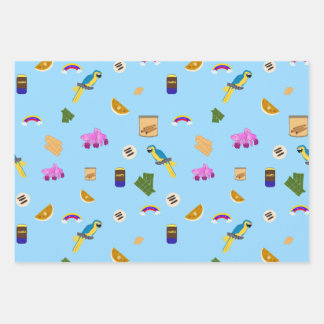 Feuille De Papier Cadeau Venezuelan motifs