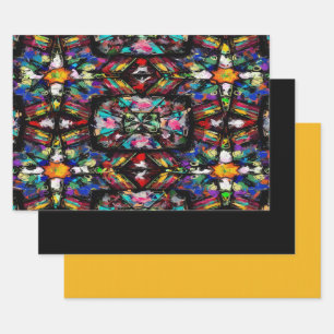 Feuille De Papier Cadeau Verre verni équatorien
