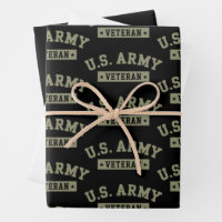Vétéran de l'armée américaine Drapeau américain d'