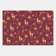 Vin plat en bois de Noël