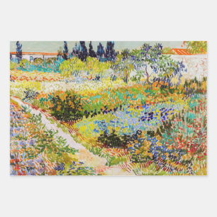 Feuille De Papier Cadeau Vincent van Gogh - Jardin à Arles