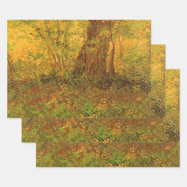 Feuille De Papier Cadeau Vincent van Gogh - Sous-croissance (Lot)