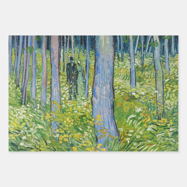 Feuille De Papier Cadeau Vincent van Gogh - Sous-croissance à deux chiffres (Devant)