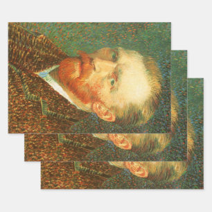 Feuille De Papier Cadeau Vincent van Gogh - Van Gogh Autoportrait