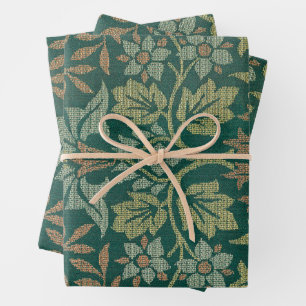 Feuille De Papier Cadeau Vintage Christmas, William Morris