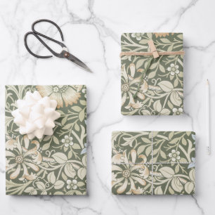 Feuille De Papier Cadeau Vintage Floral William Morris Compton