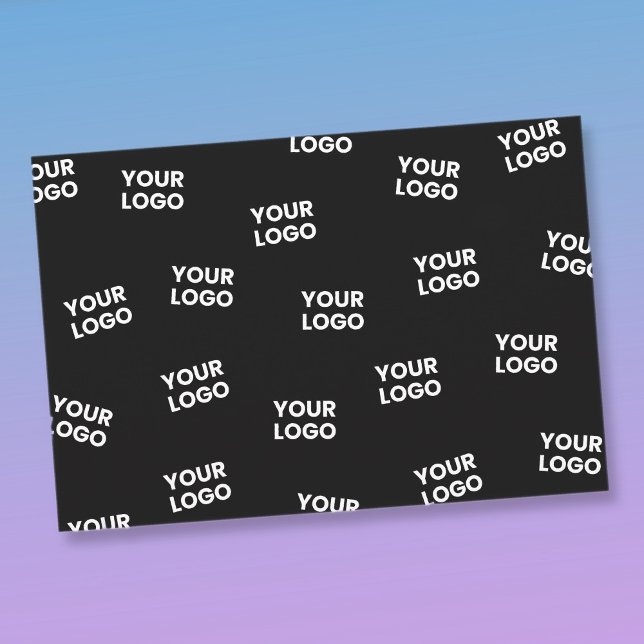 Feuille De Papier Cadeau Votre image, logo d'entreprise ou tout autre desig (Créateur téléchargé)